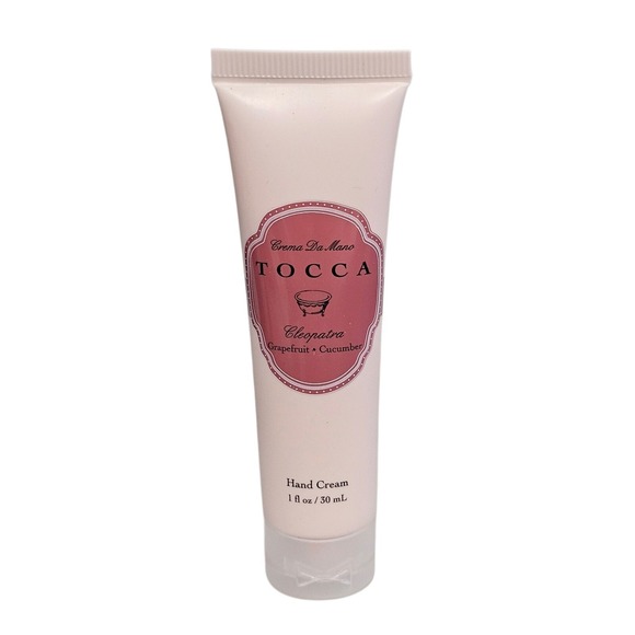 TOCCA Cleopatra Hand Cream Grapefruit Cucumber Moisturizing 1 fl oz - Picture 2 of 8